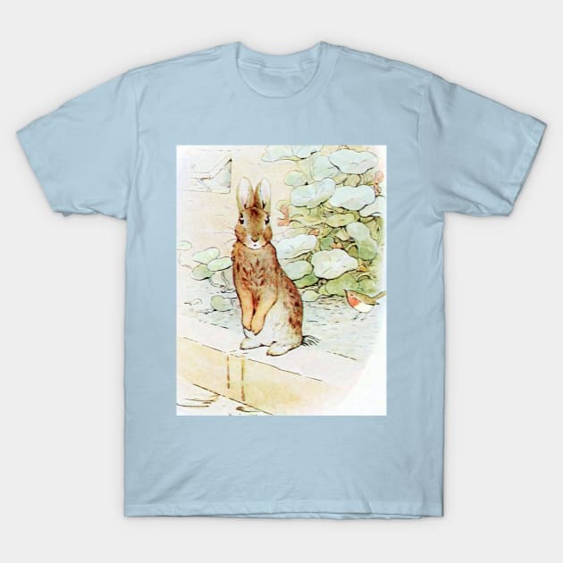 Peter Rabbit Lost in the Garden T-Shirt by forgottenbeauty